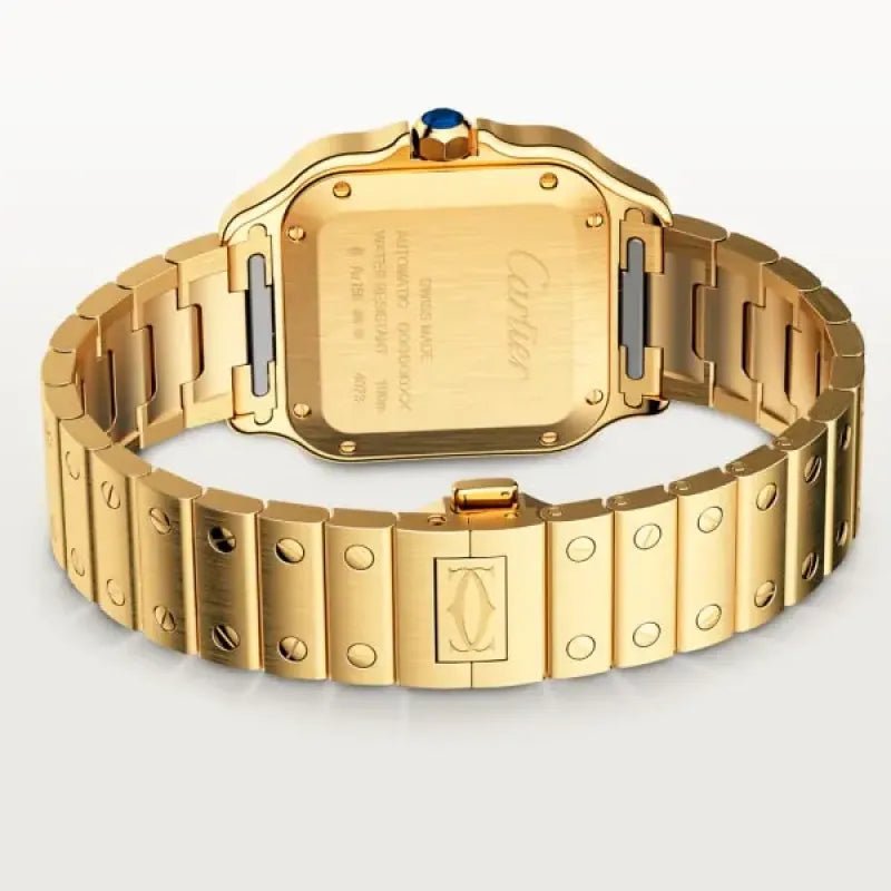 CARTIER santos 18kt Yellow Gold Men's WatchItem -WGSA0007(AAAAA) - Image 4